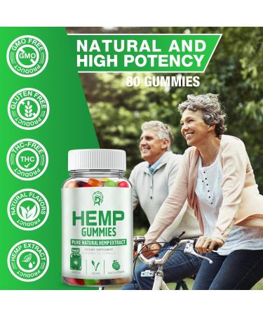 High Potency Hemp Gummies | Vegan Fruit Flavor | Pure Hemp Oil Extract | Made in USA | International Shipping - Buy Online on GoSupps.com