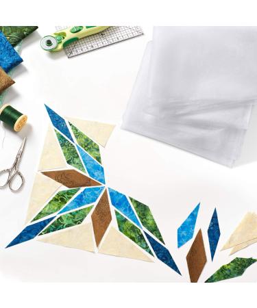 Double Sided Fusible Non Woven Interfacing Webbing - 3 Piece Set | Lightweight White Interfacing Fabric - 59 x 78.74 | Ideal for DIY Craft Making - Buy Online on GoSupps.com
