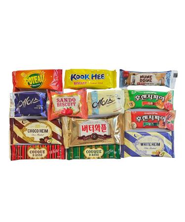 Korean Snack Box Variety Pack - 42 Count | Gift Care Package with Assorted Candy, Chips, Cookies & Treats for Kids, Students & Adults - Buy Online on GoSupps.com