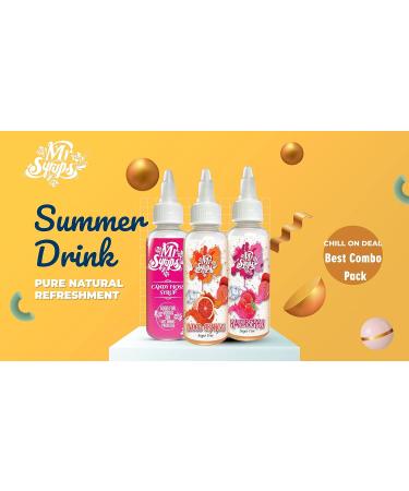  mr syrups Mr Syrups Delicious Flavored Candy Floss Syrups - Blood Orange Raspberry - 60ml Bottle - Sugar Free Flavored Syrup for Coffee Cocktails Mocktails Iced Tea Milkshakes & - Buy Online on GoSupps.com