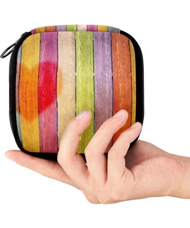GIAPB Period Bag & Makeup Pouch on Colorful Wooden Planks Background - Color4741 - Buy Online on GoSupps.com