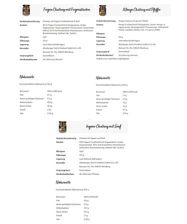 Pure Nature Chutneys: Premium Fig Mango & Ginger Varieties - International Shipping Available - Buy Online on GoSupps.com
