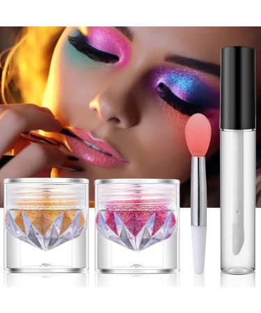 CHAKAE 2 Colors Lipstick Set - Lip Gloss Lipstick - Lip and Nail Makeup Powder - Buy Online on GoSupps.com