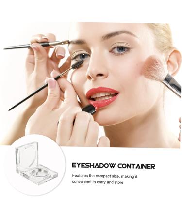  Didiseaon Didiseaon 12 Pcs Eyeshadow Box Ornament Container Blush for Face Trim Tray Makeup Organizer Transparent Container Cosmetics Case - Buy Online on GoSupps.com