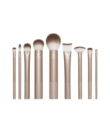 Real Techniques Au Naturale Makeup Brush Set & Sponge | 2-Piece Bundle for Flawless Application - International Shipping Available! - Buy Online on GoSupps.com