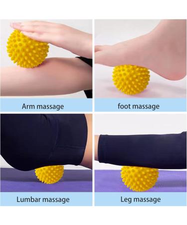 Nutabevr Massage Balls Set - Hedgehog Trigger Point & Fascia Ball for Relaxation Pain Relief & Stress Relief - Ideal for Legs Feet Hands & Back - International Shipping Available - Buy Online on GoSupps.com