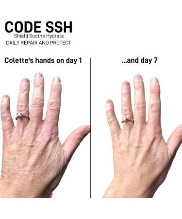 CODE Beautiful Hand Cream to Protect Restore & Renew skin For all skin Hand Cream for Very Dry Hands Barrier Cream for hands Feet & Elbows Cruelty Free & Vegan SSH Shield Soothe Hydrate 30ml - Buy Online on GoSupps.com