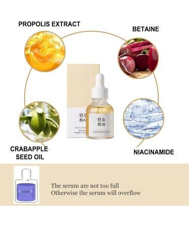 Korean Face Glow Serum with Propolis and Niacinamide | For All Skin Types - Buy Online on GoSupps.com