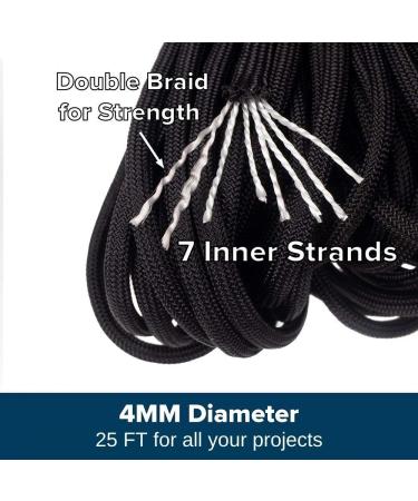PARACORD PLANET 550lb Mil-Spec Type III Nylon Paracord - Neon Orange 100 ft | Premium Quality for Survival Camping & Crafts - Buy Online on GoSupps.com