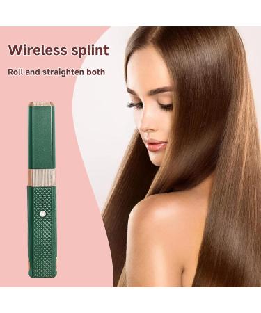 Travel Flat Iron | Adjustable Temperature Mini Hair Straightener | Fast Heating Professional Tool for Curly & Straight Hair | Perfect for Global Shipping - Buy Online on GoSupps.com