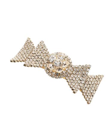 Hair Clip Gold Diamond Horsetail Clip Barrettes Spring Hair Clip Hair Accessories Bangs Clip Side Clip Top Clip