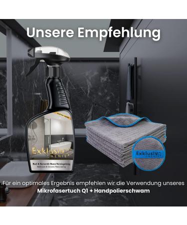Exclusive Chemie Bad & Keramik Nano Sealing - Glass & Bathroom Seal with Lotus Effect | 500ml | Best Price & Surface Protection - Buy Online on GoSupps.com