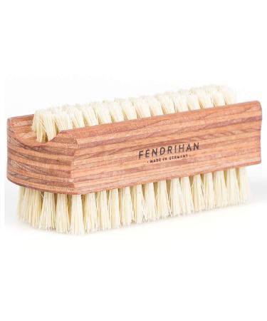 Fendrihan Dual Sided Wood Nail Brush with Sisal Bristles 3.7 (Made in Germany)