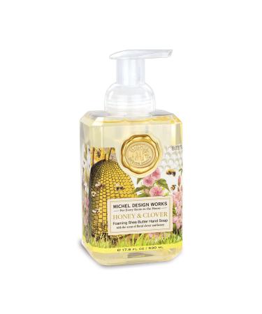Michel Design Works Foaming Hand Soap, Honey & Clover Orange 17.8 Fl Oz (Pack of 1) - Buy Online on GoSupps.com