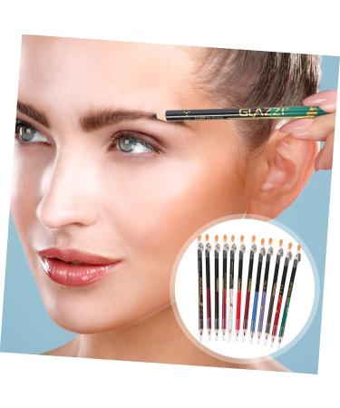 IWOWHERO 12pcs Lip Liner Eyeliner Lip Liner Pencil Eyeliner Pencil Waterproof Eye Liner Pencil Wooden - Buy Online on GoSupps.com