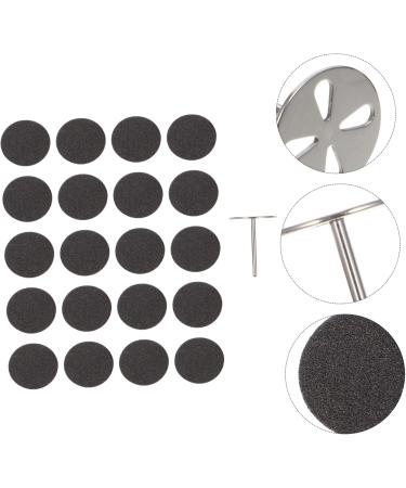 Beaupretty Nail Sets Nail Polishing Sheets Foot Sanding pad Metal bit disc Stainless Steel Disc Electric Nail Slices Scraper Tool Manicure Accessory Stone Foot Plate Scraper - Buy Online on GoSupps.com