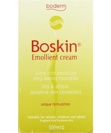 Buy Logofarma 68542 Boskin Emollient Cream 500ml - Nourishing Moisturizer for Soft Skin | International Shipping Available - Buy Online on GoSupps.com