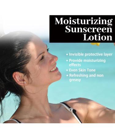 Sunscreen Spf 30 Face | Sunscreen Face | Sun Cream Sun Block Protects Against UVA/UVB Rays | Non-Greasy Water Resistant Sun Lotion| 60g - Buy Online on GoSupps.com