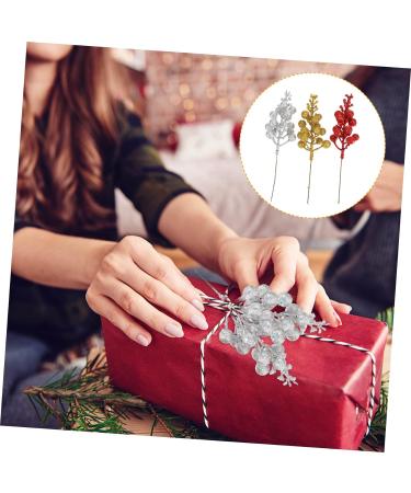 ORFOFE Wreath Decor 15pcs Simulated Fruit Skewers Xmas Fruits Stems Xmas Fruits Branch Fruits Branch Picks Fake Fruit Foam Christmas Wedding Decor - Buy Online on GoSupps.com