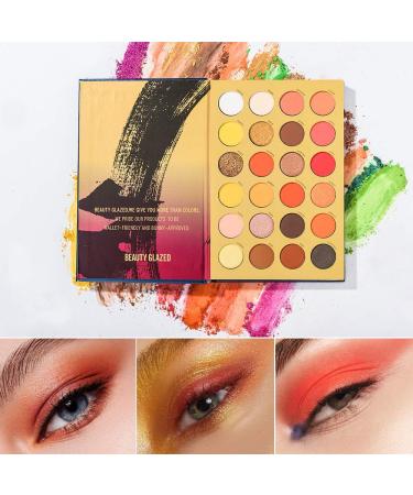 Beauty Glazed 72 Color Eyeshadow Palette - Professional Glitter Matte & Shimmer - Waterproof Makeup - Shop Internationally - Buy Online on GoSupps.com