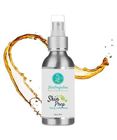 Skin Perfection D20 Skin Prep Toner Mist Astringent Heavy Water Hydrating Borage Oil Omega 6 Cucumber Gamma Linolenic Acid Paraben Free Chirally Correct 4 Oz
