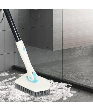 Cleaning Brush Sets for Household Use - Rotating Cleaning Brush | Extendable Long Handle | Portable Tile Brush with Handle | Household Cleaner Brush for Bathroom Tiles Deluxe suit - Buy Online on GoSupps.com