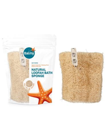 Balmy Naturel Luffa sponge swimming shoe loofah sponge body peeling peeling glove natural bath natural sponge shower body brush flush