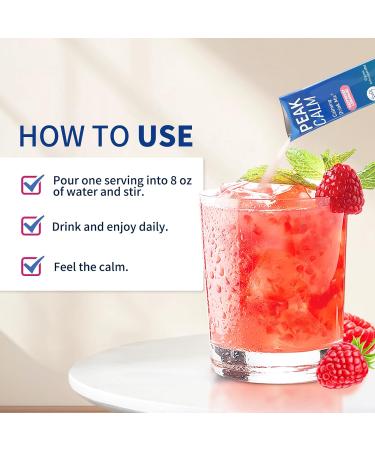 40 Count Super Cortisol Calm Drink with Magnesium Glycinate, Ashwagandha, L-Theanine & Vitamin D3 |Magnesium glycinate Powder for Relaxation, Focus & Sleep Support | Raspberry Lemonade | No Sugar - Buy Online on GoSupps.com