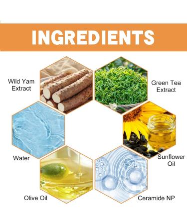 KOAHDE Anti Aging Soft Face Cream Wild Yam Moisturizing Face Cream Moisturizing Anti Wrinkle Cream Wild Yam Collagen Moisturizing Cream Wild Yam Whitening Moisturizing Cream Wild Yam Anti Aging Cream - Buy Online on GoSupps.com