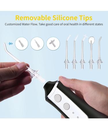Water Flosser for Teeth - Cordless Dental Flosser with 3 Modes & 5 Tips | Rechargeable & Portable - Best for Oral Care - Buy Online on GoSupps.com