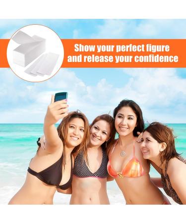 400Pcs Wax Strips Paper Eyebrow Wax Strip Paper Leg Wax Strips Paper Non Woven Wax Strips Facial and Body Hair Removal Waxing Strips Epilating Wax Strip Paper for Bikini Arms Legs Underarm Hair - Buy Online on GoSupps.com