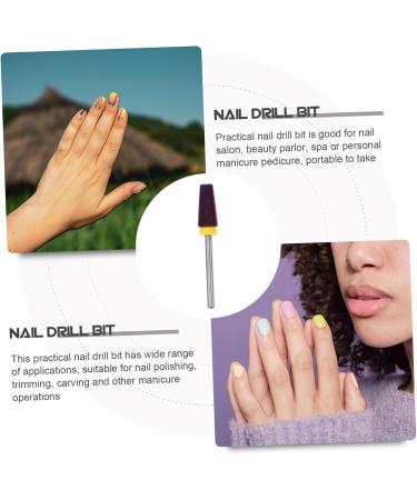 FRCOLOR Carbide Drill Bits Nail Bits Acrylic Nail Drill Bits Drill Bits for Nails Carbide Nail Drill Bits Nail Drill Bits Cuticle Nails Drill Bits Alloy Accessories Tungsten Steel - Buy Online on GoSupps.com