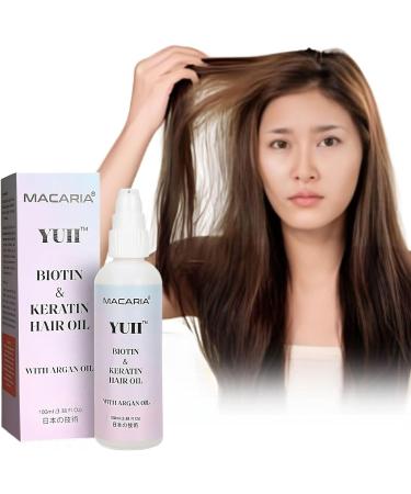 Macaria Herbal Pvt ltd Yuii Biotin Oil For hair Growth men - Buy Online on GoSupps.com