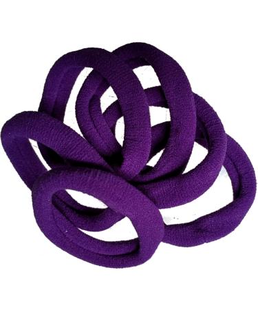 Buy Violet Jersey Hair Ties - No Hooks Perfect for All Hair Types | Fast International Shipping - Buy Online on GoSupps.com