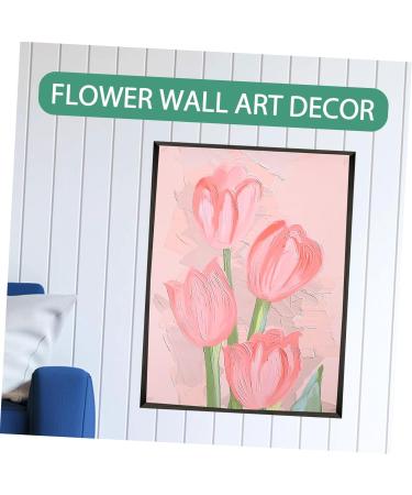 Generic Tulip Hanging Painting Decor Flower Wall Painting Flower Painting for Living Room Rural Flowers - Buy Online on GoSupps.com