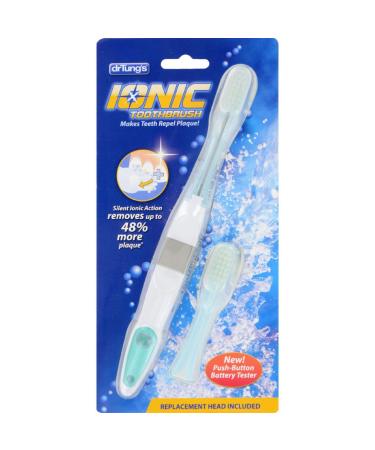 Dr. Tung's Ionic Toothbrush with Replacement Head - Superior Clean & Oral Care - Buy Online on GoSupps.com