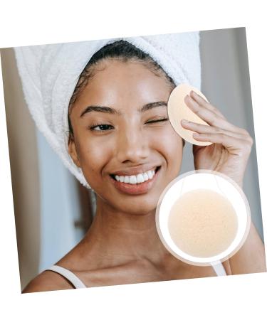 MAGICLULU Konjac Face Wash Makeup Remover Sponge - Facial Cleaning & Exfoliating Tool for Radiant Skin - Ideal for All Skin Types - Buy Online on GoSupps.com