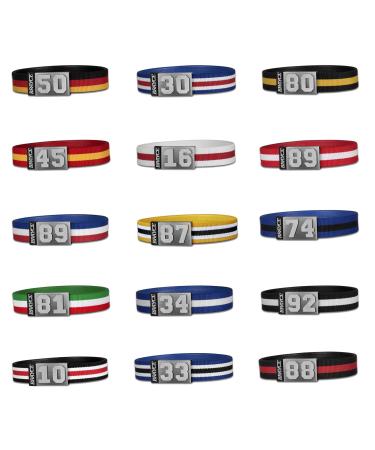 Brayce jersey on the Kandjenk with your jersey number 00-99 I bracelet in all colors I SportArmband/Team Armband Personalizable & handmade