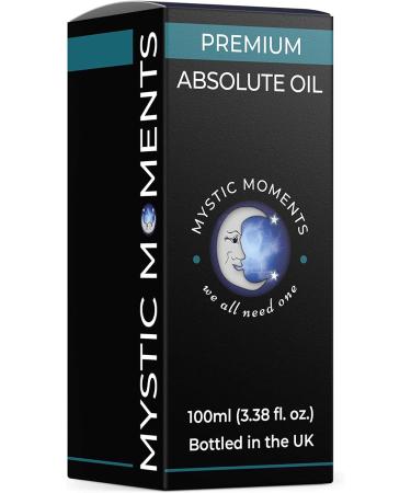 Mystic Moments Beeswax Absolute Oil 100ml - Pure & Natural for Skincare, Perfumery & Aromatherapy - Buy Online on GoSupps.com