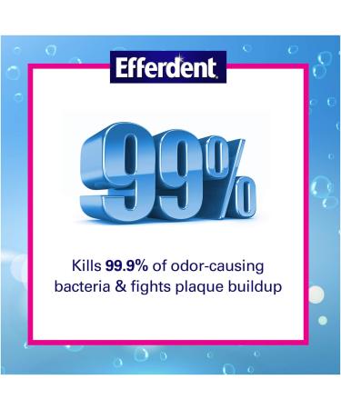 Efferdent Denture Cleanser Tablets 102ct - Complete Clean Formula - Buy Online on GoSupps.com