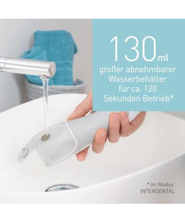 Buy Panasonic EW1411H845 Cordless Oral Irrigator with Charging Station | 3-Stage Water Jet Intensity & Interdental Mode - International Shipping Available - Buy Online on GoSupps.com