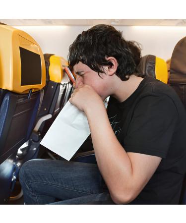 PETPOP Motion Sickness Glasses - Quality Cowhide Film Paper Material, Firm & Leakproof Vomiting Bags - Blue Candy White (25pcs) - Buy Online on GoSupps.com