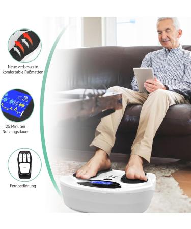 Creliver Medic Pro Circulatory Stimulator for Feet & Legs | EMS & TENS Pain Relief Swelling Reduction & Improved Blood Circulation - Buy Online on GoSupps.com