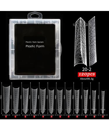 JSGHGDF Fashionable Nails Forms False Nails Full Cover Nails Molds 12 Sizes Nails Extension Nails Art style5 - Buy Online on GoSupps.com