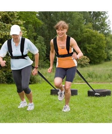 Adjustable Training Belt - Resistance Elastic Belt for Running Safety Training Sled Harness & Tire Pulling - Enhance Speed & Strength with Resistance Bands - Buy Online on GoSupps.com