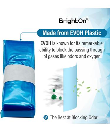 Buy BrightOn Superior Odor Control Refill Foil Rings for Angelcare & Foppapedretti Diaper Pails - 9-Pack | International Shipping Available - Buy Online on GoSupps.com