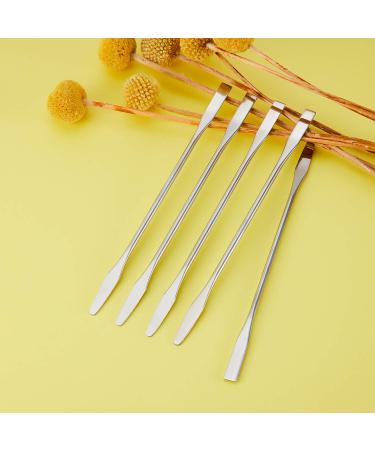 10-Piece Stainless Steel Makeup Spatula Set for Depotting and Mixing Cosmetics - Buy Online on GoSupps.com