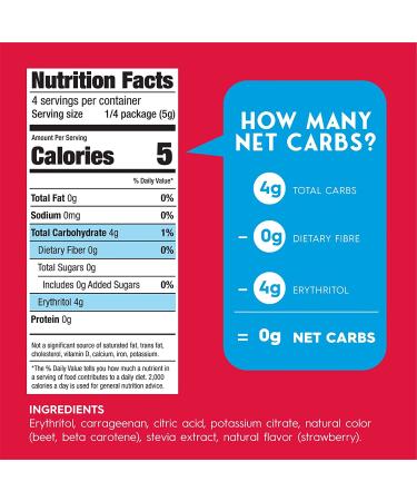 Simply Delish Strawberry Jel Dessert - Sugar Free, Non-GMO, Gluten Free | 0.7 OZ (2 Pack) - Buy Online on GoSupps.com