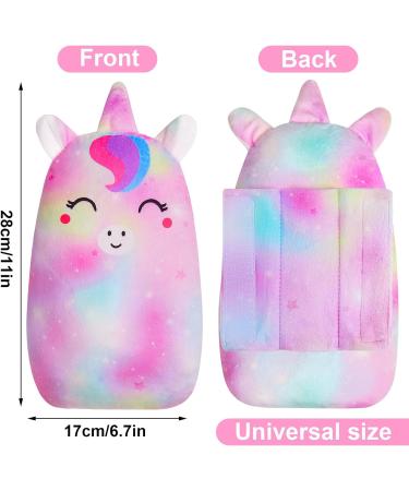 Unicorn Castle Seatbelt Pillow for Kids - Light Purple Seat Belt Pads & Head Support Cover - Buy Online on GoSupps.com