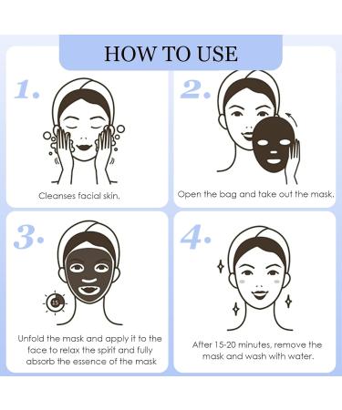 Masque Collag ne Bio 5pcs Masques Visage au Collag ne Bio Mask Visage Hydratant Nuit R duction des Pores et Anti-Rides Mask pour Peau Lisse et Raffermie New 5pcs - Buy Online on GoSupps.com
